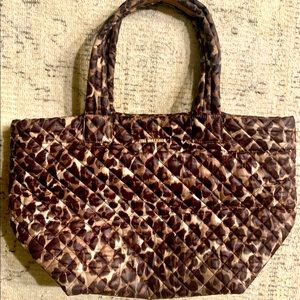 MZ Wallace Metro Tote Medium Leopard